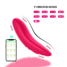Load image into Gallery viewer, Silicone Butterfly APP Controls Powerful Clit Sucker Sucking Vibrator Invisible Silicone Women's Wearable Underwear Vibrating Egg
