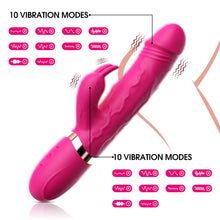 Load image into Gallery viewer, Simulated G-spot Rabbit Vibrator Female Massage AV Vibrator Adult Products Strong Vibrator Stimulator Female Masturbator Adult Sex Toys
