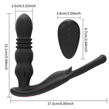 Load image into Gallery viewer, Rechargeable Retractable Silicone Anal Plug, Egg Clamp Masturbator Silicone Anal Expansion Men and Women Sex Toys
