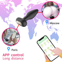 Load image into Gallery viewer, Wireless APP Remote Control Twisting Rotating and Vibrating Silicone Anal Plug Masturbation Device Vibrators Sex Toys
