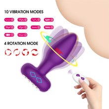 Load image into Gallery viewer, Wireless APP Remote Control Twisting Rotating and Vibrating Silicone Anal Plug Masturbation Device Vibrators Sex Toys

