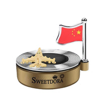 Load image into Gallery viewer, Car Air Freshener Dashboard Solar Rotating Auto Track Bike Aromatherapy Energy Saving Aroma Diffuser Interior
