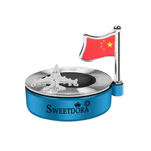 Load image into Gallery viewer, Car Air Freshener Dashboard Solar Rotating Auto Track Bike Aromatherapy Energy Saving Aroma Diffuser Interior
