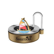 Load image into Gallery viewer, Car Air Freshener Dashboard Solar Rotating Auto Track Bike Aromatherapy Energy Saving Aroma Diffuser Interior
