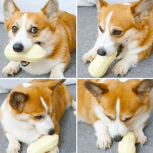 Load image into Gallery viewer, Dog Chewing Toy Screaming Rubber Peanut Grinding Teeth Cleaning Anti Bite Rubber Corgi Teddy Shiba Inu Small Dog Toy Ball
