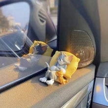 Load image into Gallery viewer, Cute Car Interior Decoration Car Mini Mouse Cat Decoration Car Supplies Center Console Ornament Accessories
