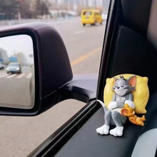 Load image into Gallery viewer, Cute Car Interior Decoration Car Mini Mouse Cat Decoration Car Supplies Center Console Ornament Accessories
