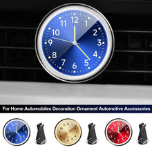 Load image into Gallery viewer, Luminous Car Air Outlet Interior Quartz Clock Auto Watch Thermometer Hygrometer for Home Automobiles Decoration Ornament Automotive Accessories
