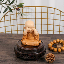 Load image into Gallery viewer, Car Decorator Buddhist Small Monk Statues Resin Buddha Figurine Sculpture Handmade Miniatures Room Decoration Crafts Gifts Home Office
