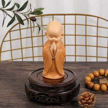 Load image into Gallery viewer, Car Decorator Buddhist Small Monk Statues Resin Buddha Figurine Sculpture Handmade Miniatures Room Decoration Crafts Gifts Home Office
