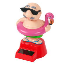 Load image into Gallery viewer, Solar Powered Automatic Swinging Master Roshi Dancing Animated Doll Toy Car Interior Decorations Styling Home Decoration
