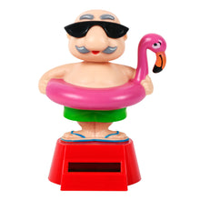 Load image into Gallery viewer, Solar Powered Automatic Swinging Master Roshi Dancing Animated Doll Toy Car Interior Decorations Styling Home Decoration
