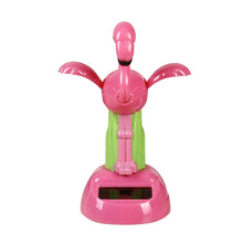 Load image into Gallery viewer, Car Decoration Solar Energy Accessories Bobblehead Doll Funny Flamingo Shape Accessories Gift Creative Interior Automotive
