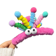 Load image into Gallery viewer, Cute Plush Twisting Stick Hair Claw Women Hair Clip Big Eyes Cute Sweet Barrette Girls Headwear Children Hair Accessories
