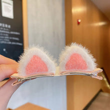 Load image into Gallery viewer, 2PCS Hair Clip Cat Ear Children Headwear Lovely Hairpins Kids Hair Accessories Sweet Barrettes Girls

