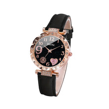 Load image into Gallery viewer, 5Pcs/Set Watch For Women Luxury Leather Analog Ladies Quartz Wrist Watch Fashion Bracelet Watch Set Female
