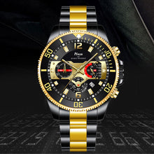 Load image into Gallery viewer, Men's Watches Luxury Waterproof Stainless Steel Quartz Watch Man Calendar Sports Wristwatch Clock
