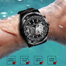 Load image into Gallery viewer, Mens Quartz Watches Brand Luxury Casual Fashion Men's Watch For Gifts Breathable Stainless Steel Waterproof Wristwatch
