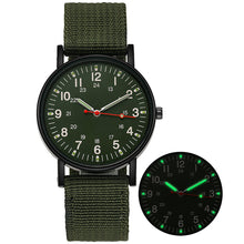 Load image into Gallery viewer, 1Pc Men Military Quartz Watch Nylon Army Watches Canvas Strap Casual Sports Wristwatch
