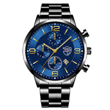 Load image into Gallery viewer, 1Pc Fashion Men Stainless Steel Quartz Sports Watch Luxury Male Business Wristwatch Luminescence Clock
