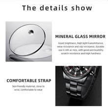 Load image into Gallery viewer, 1Pc Fashion Men Stainless Steel Quartz Sports Watch Luxury Male Business Wristwatch Luminescence Clock
