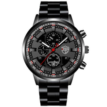 Load image into Gallery viewer, 1Pc Fashion Men Stainless Steel Quartz Sports Watch Luxury Male Business Wristwatch Luminescence Clock
