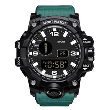 Load image into Gallery viewer, 1Pc Luminous Men Sport Watch Silicone Strap Wrist Watch LED Calendar Waterproof Digital Watch
