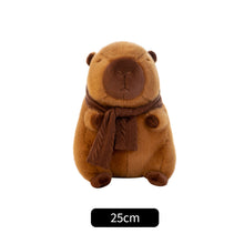 Load image into Gallery viewer, Hamburger Turtle Backpack Capybara Plush Toy Fluffty Kawaii Plushie Simulation Capibara Cute Stuffed Animals Soft Plush Kid Toys Children's Day Gift
