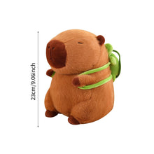 Load image into Gallery viewer, Turtle Backpack Capybara Plush Toy Fluffty Kawaii Plushie Simulation Capibara Cute Stuffed Animals Soft Plush Kid Toys Children's Day Gift
