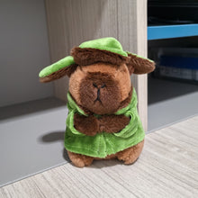 Load image into Gallery viewer, 13-15cm Cute Capybara Plush Keyring Pendant Soft Stuffed Plush Keychain Toy Backpack Pendant Birthday Gifts For Children
