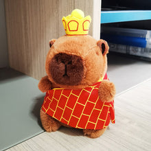 Load image into Gallery viewer, 13-15cm Cute Capybara Plush Keyring Pendant Soft Stuffed Plush Keychain Toy Backpack Pendant Birthday Gifts For Children
