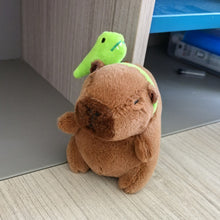 Load image into Gallery viewer, 13-15cm Cute Capybara Plush Keyring Pendant Soft Stuffed Plush Keychain Toy Backpack Pendant Birthday Gifts For Children

