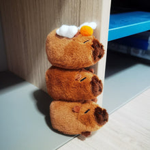 Load image into Gallery viewer, 13-15cm Cute Capybara Plush Keyring Pendant Soft Stuffed Plush Keychain Toy Backpack Pendant Birthday Gifts For Children
