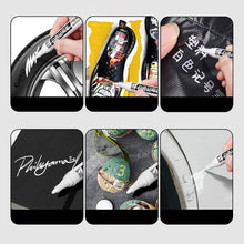 Load image into Gallery viewer, White Black Red Marker Pens 2.0mm Oily Waterproof Paint Pen for Wool Canva Tire Glass Rock Metal DIY Graffiti Sketching Markers Stationery
