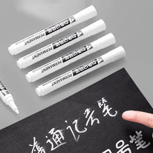 Load image into Gallery viewer, White Black Red Marker Pens 2.0mm Oily Waterproof Paint Pen for Wool Canva Tire Glass Rock Metal DIY Graffiti Sketching Markers Stationery
