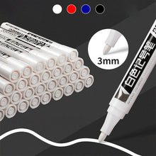 Load image into Gallery viewer, White Black Red Marker Pens 2.0mm Oily Waterproof Paint Pen for Wool Canva Tire Glass Rock Metal DIY Graffiti Sketching Markers Stationery
