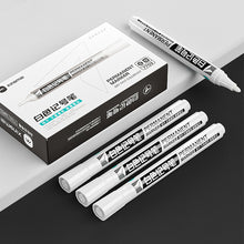 Load image into Gallery viewer, White Black Red Marker Pens 2.0mm Oily Waterproof Paint Pen for Wool Canva Tire Glass Rock Metal DIY Graffiti Sketching Markers Stationery
