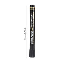 Load image into Gallery viewer, White Black Red Marker Pens 2.0mm Oily Waterproof Paint Pen for Wool Canva Tire Glass Rock Metal DIY Graffiti Sketching Markers Stationery
