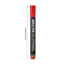 Load image into Gallery viewer, White Black Red Marker Pens 2.0mm Oily Waterproof Paint Pen for Wool Canva Tire Glass Rock Metal DIY Graffiti Sketching Markers Stationery

