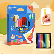 Load image into Gallery viewer, 12/18/24 Colors Pen Shape Crayons Non Dirty Hand Washable Safe Non-Toxic for kids Baby Toddler Gift Early Education Tools
