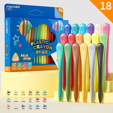 Load image into Gallery viewer, 12/18/24 Colors Pen Shape Crayons Non Dirty Hand Washable Safe Non-Toxic for kids Baby Toddler Gift Early Education Tools
