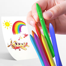 Load image into Gallery viewer, 12/18/24 Colors Pen Shape Crayons Non Dirty Hand Washable Safe Non-Toxic for kids Baby Toddler Gift Early Education Tools
