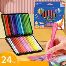 Load image into Gallery viewer, 12/18/24 Colors Pen Shape Crayons Non Dirty Hand Washable Safe Non-Toxic for kids Baby Toddler Gift Early Education Tools
