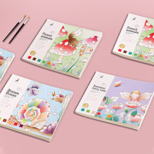 Load image into Gallery viewer, 20 Sheets Portable Children Watercolor Painting Book Paint with Water Brush Kids Gouache Graffiti Picture Coloring Drawing Toys Gifts
