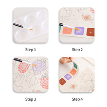Load image into Gallery viewer, 20 Sheets Portable Children Watercolor Painting Book Paint with Water Brush Kids Gouache Graffiti Picture Coloring Drawing Toys Gifts
