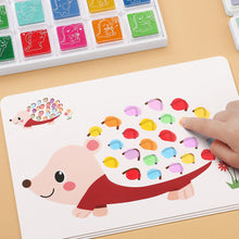 Load image into Gallery viewer, 16/24Pcs Kids DIY Finger Painting Coloring Graffiti Toys Washable Doodle Montessori Educational Toy Kindergarten Drawing Toys Gift
