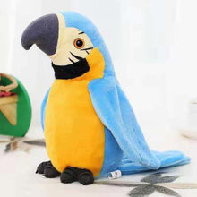 Load image into Gallery viewer, Talking Parrot Electronic Plush Toys Speaking Recording Repeats Cute Soft Musical Toy That Flaps Wings Kids Baby Gift
