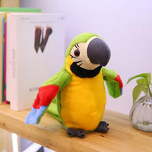 Load image into Gallery viewer, Talking Parrot Electronic Plush Toys Speaking Recording Repeats Cute Soft Musical Toy That Flaps Wings Kids Baby Gift
