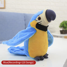 Load image into Gallery viewer, Talking Parrot Electronic Plush Toys Speaking Recording Repeats Cute Soft Musical Toy That Flaps Wings Kids Baby Gift
