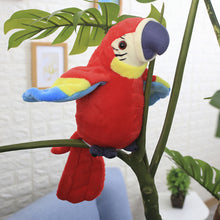 Load image into Gallery viewer, Talking Parrot Electronic Plush Toys Speaking Recording Repeats Cute Soft Musical Toy That Flaps Wings Kids Baby Gift
